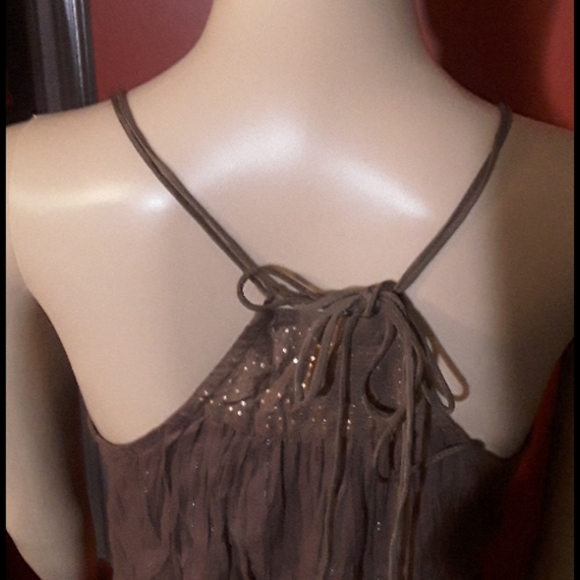 Abercrombie & Fitch brown racerback camisole  XS - Picture 3 of 5